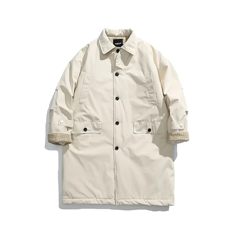 Vintage weiter langer Trenchcoat