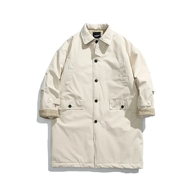Vintage Loose Long Trench Coat