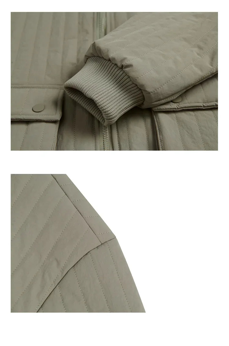 Pockets Vintage Cotton Windbreaker Jacket