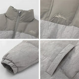 Patchwork Thick Cyberpunk Puffer Jacket