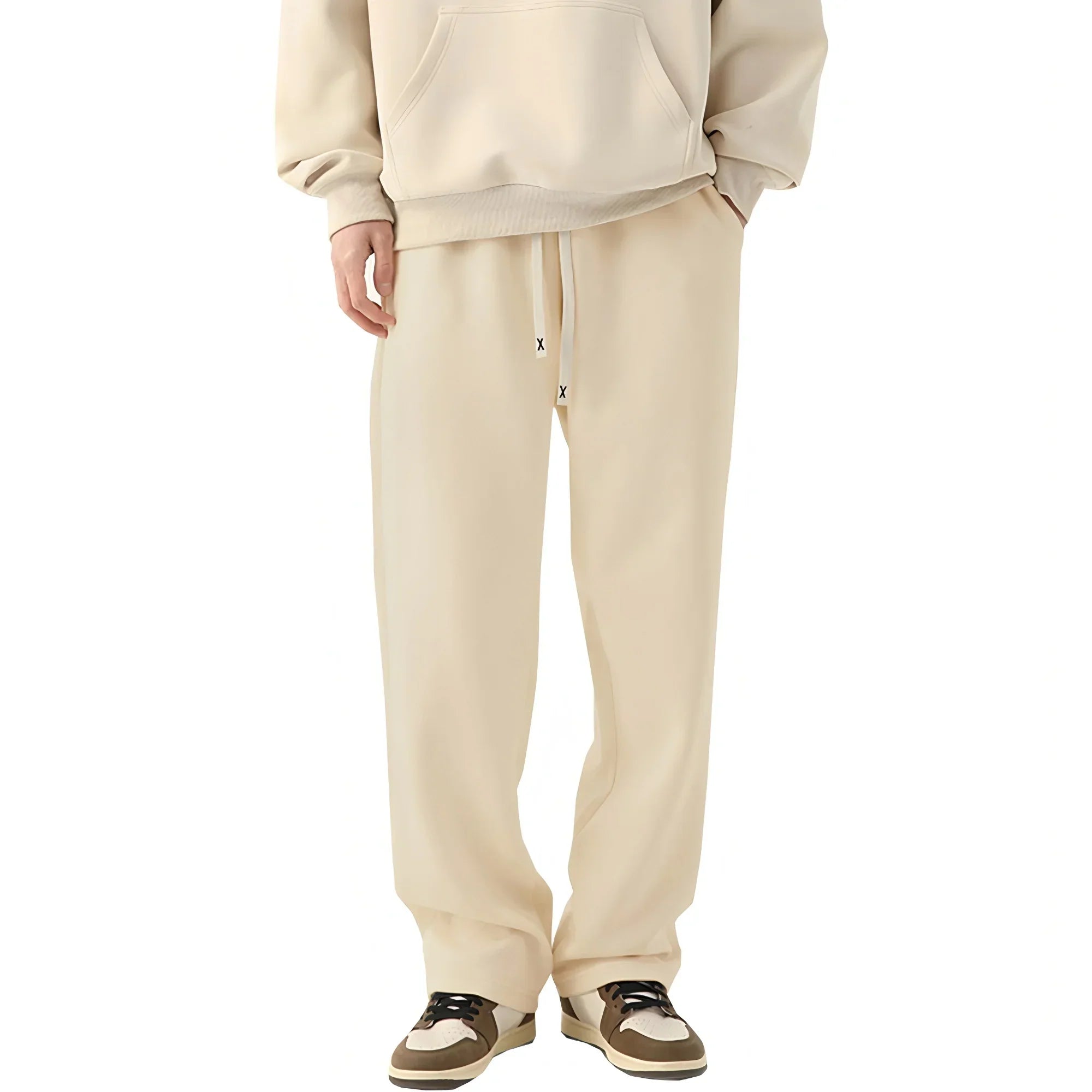 Lockere, atmungsaktive, weite Jogginghose