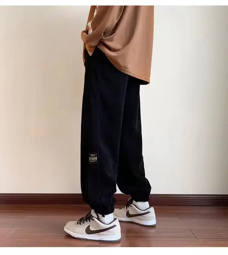 Y2K Corduroy Casual Jogger Pants