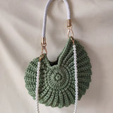Creative Conch Handmade Crochet Shoulder Bag