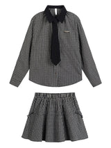 Conjunto elegante de dos piezas para la oficina