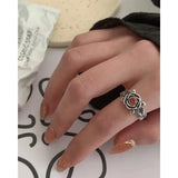Vintage Red Eye Ring