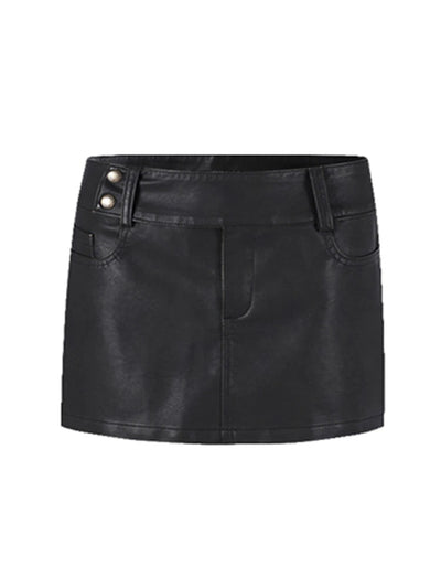 Minifalda negra para mujer