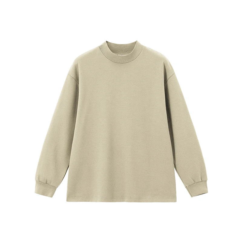 Soft Double Layer Turtleneck Sweater