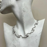 Cyperpunk Titanium Steel Necklace