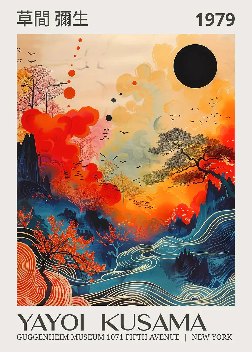 Japanese Famous Artist Poster