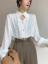 Corporate Girl Aushöhlungs-Shirt