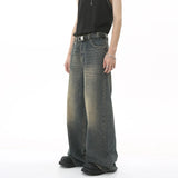 Y2K Vintage Washed Wide Leg Jeans