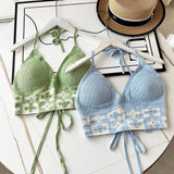 Beach Wear Top Handmade Knitted Crochet