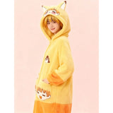 Anime Cute Cartoon Pattern Bathrobe set
