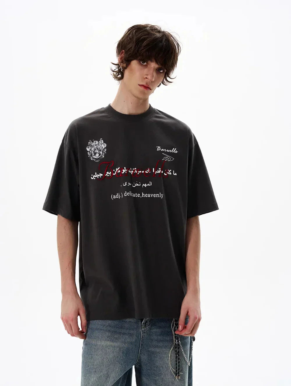 Vintage Letter Print Quoted T-Shirt