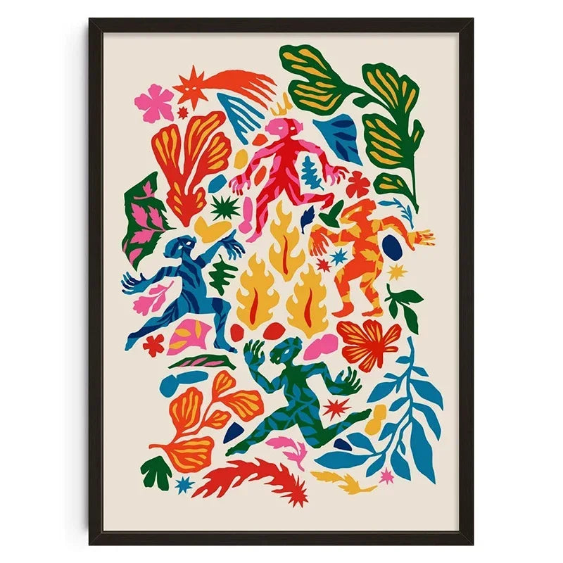 Retro Abstract Soul Classic Wall Art