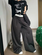 Y2K Plaid Women's Wide Leg Pants