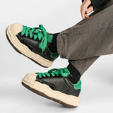 Colorful Retro Punk Skater School Sneakers