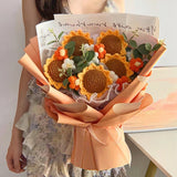Wedding Bouquet Crochet Flowers