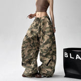 Camo Vintage Wide Leg Cargo Pants