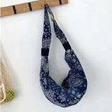 Vintage Print Patchwork Cross Bags