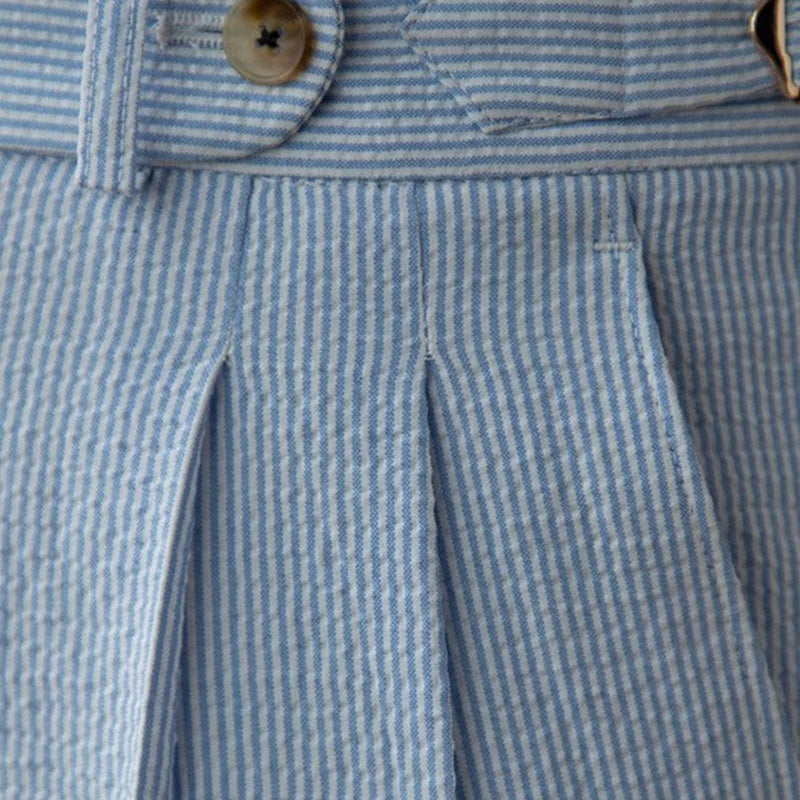 Men's Old Money Slim-fit Thin Blue Striped Pants
