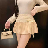 Coquette French Style Lace Mini Skirt