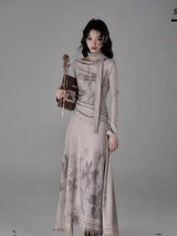 Grunge Bohemian Maxi Dress
