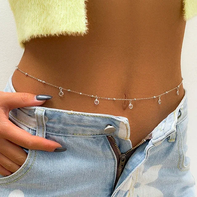 Pearl Summer Vintage Body Chain