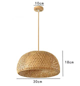 Eco Bamboo Pendant Light