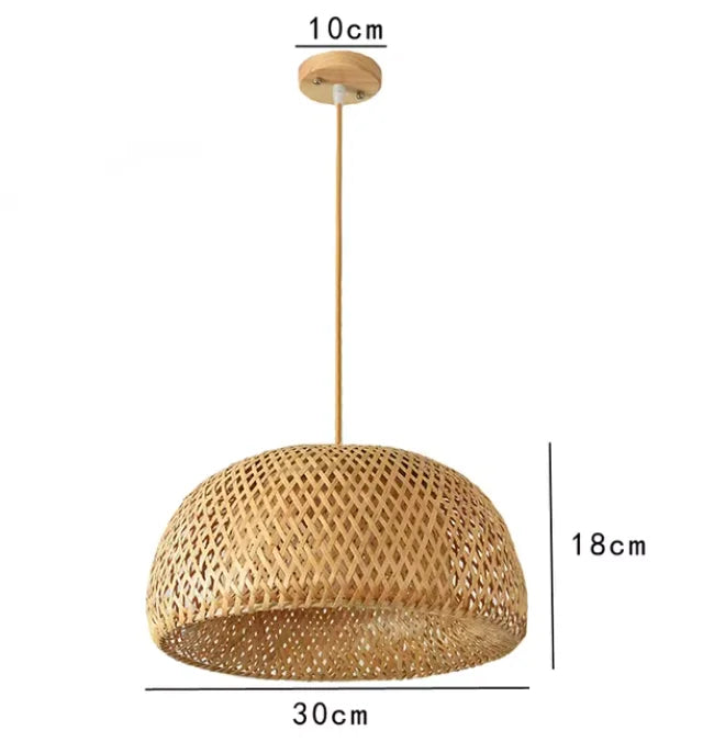 Eco Bamboo Pendant Light