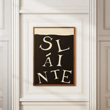 Simple Trendy Text Printing Poster