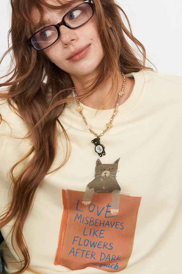 Graphic Cute Autumn Sweatshirts