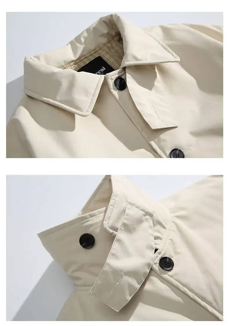 Vintage weiter langer Trenchcoat