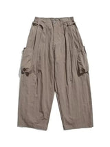 Japanese Wide-leg Retro Cargo Pants