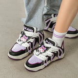 Y2K Punk Skater Letters Sneakers