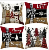 Vintage Christmas Pillow Covers