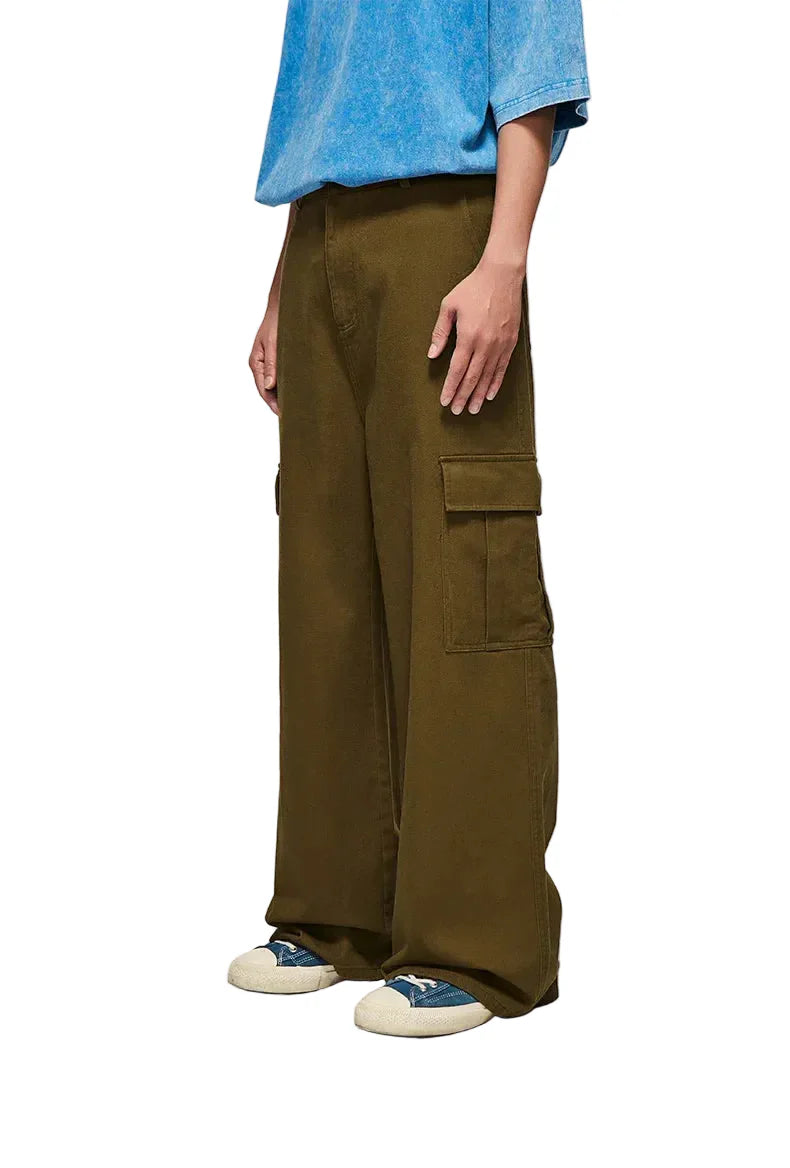 Schwarze Hose Multi Cargo Hose