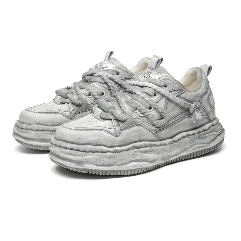 Y2K Dirty Punk Skater Sneakers