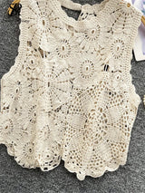 Koreanische Basic-Strick-Tanktops