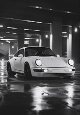 Classic Porsche 911 Alpine Drive Poster