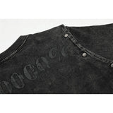 Vintage Gothic Print T-Shirt