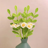 Hand-knitted Crochet Bouquet Woven Leaves Valentine's Day