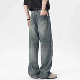 American High Street Style Whisker Jeans