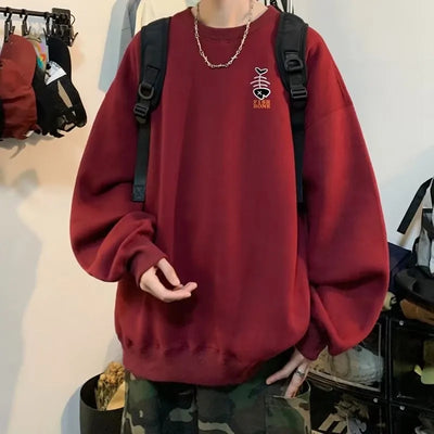 Oversized Korean Style Baggy Sweatshirt