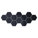Hexagon 3D Mirror Wall Sticker