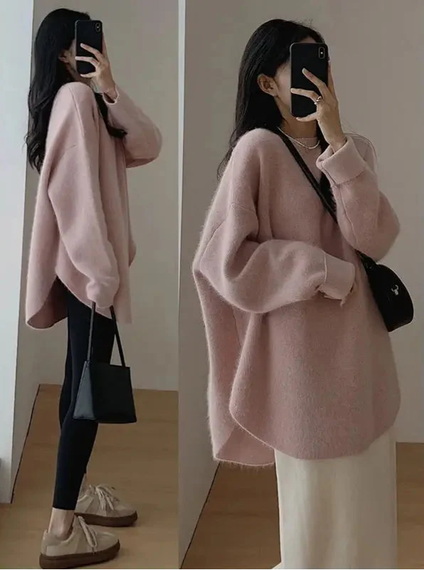 Cozy Knitted Oversized Sweater