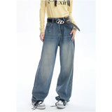 Vintage Wide-leg Skater Girl Jeans