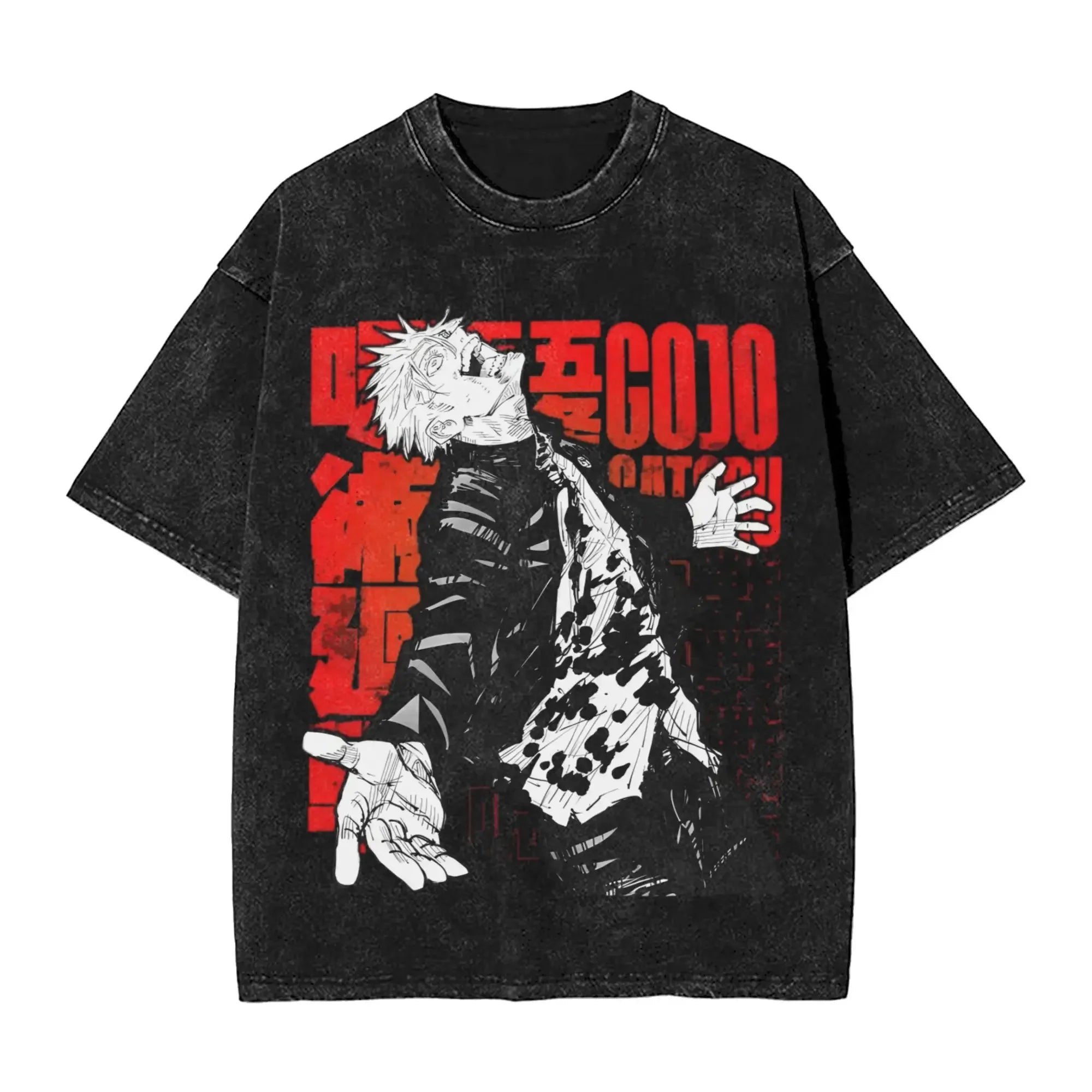 Anime Graphic Print T-shirt