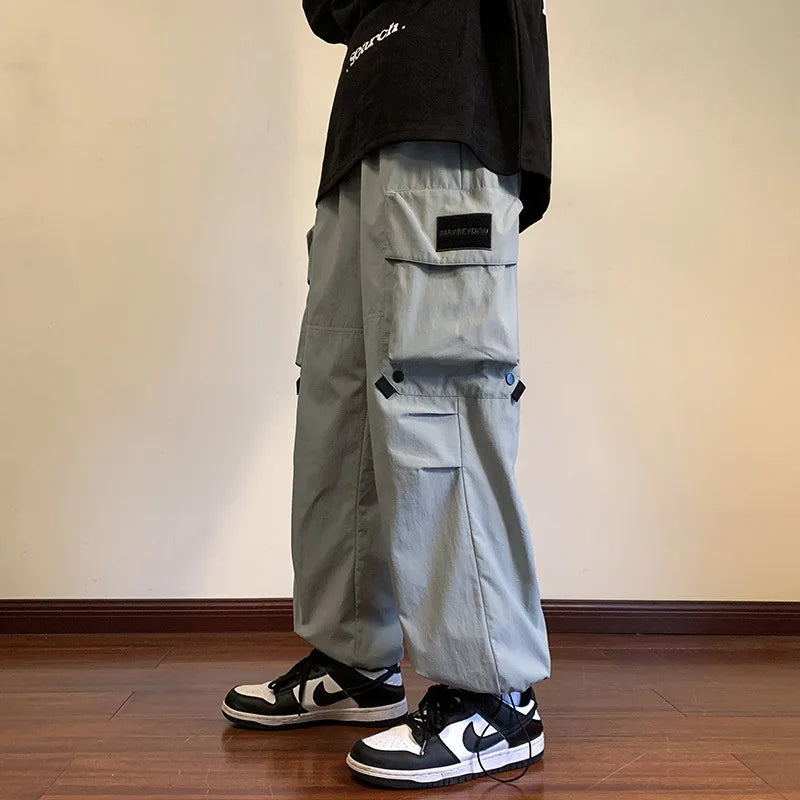 Y2K Tapered Casual Cargo Pants