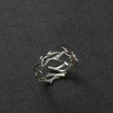 Rose Thorn Stainless Steel Ring
